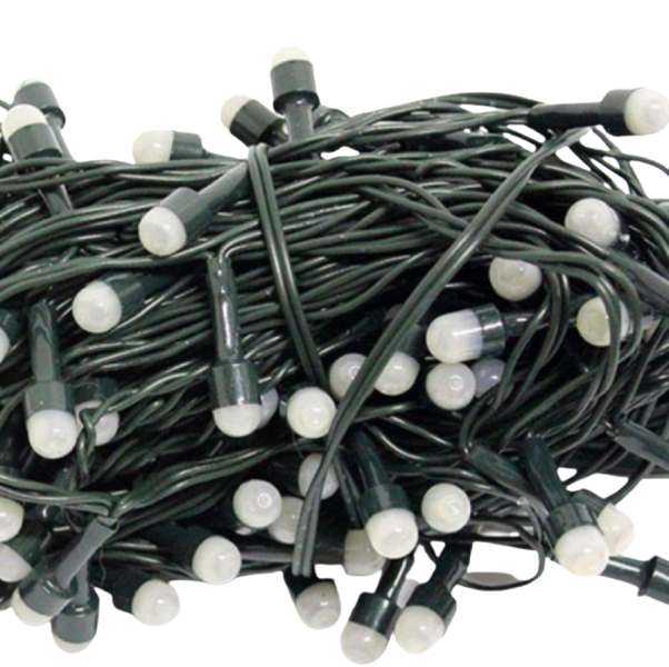 Гирлянда RD-7064 200LED улица чёрный провод синий свет 800167 фото