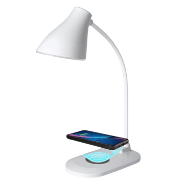 Настільна LED лампа з бездротовою зарядкою WD105 100860 фото