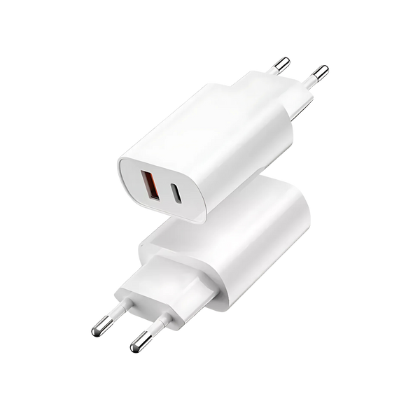 Зарядное устройство с кабелем Type-C WiWU Wi-U002 PD+QC3.0 USB+Type-C (20 Вт) 100666 фото