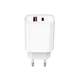 Зарядное устройство с кабелем Type-C WiWU Wi-U002 PD+QC3.0 USB+Type-C (20 Вт) 100666 фото 2