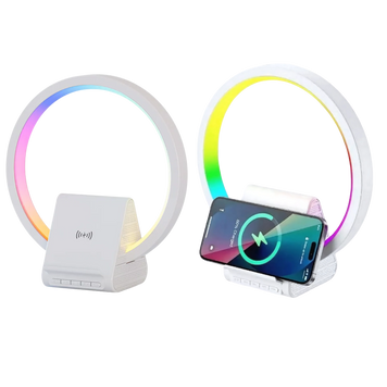 Магнітна бездротова зарядка-bluetooth-колонка WiWU Wi-W021 (15 Вт) 100863 фото
