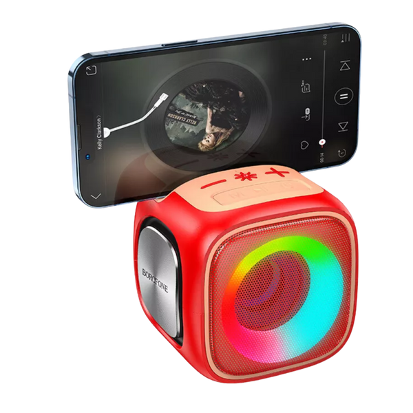 Портативная беспроводная Bluetooth-колонка BR29 Red 100983 фото