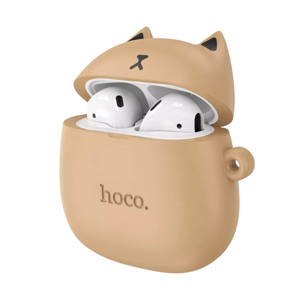 Беспроводные вставные Bluetooth-наушники Hoco EW45 Caramel cat 100768 фото
