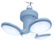LED лампа на аккумуляторе и солнечной батареей 2029 800147 фото 4