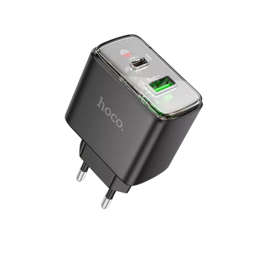 Зарядний пристрій Hoco CS42A 1USB+1Type-C QC3.0 (30 Вт) 100585 фото