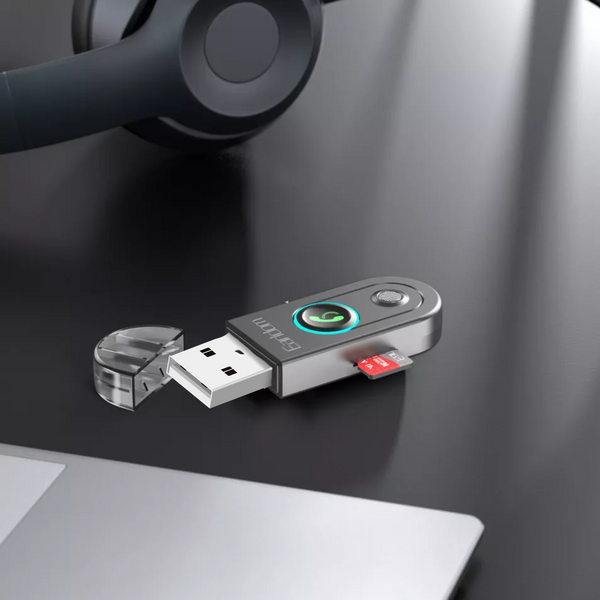 FM-модулятор Bluetooth-аудіоприймач Earldom ET-BR13 BT5.3/USB/3,5mm/TF Card 101097 фото