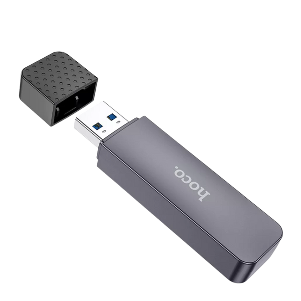 Кардидер USB3.0 на SD+TF3.0 адаптер карты памяти Hoco HB45 100851 фото