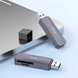 Кардидер USB3.0 на SD+TF3.0 адаптер карты памяти Hoco HB45 100851 фото 2