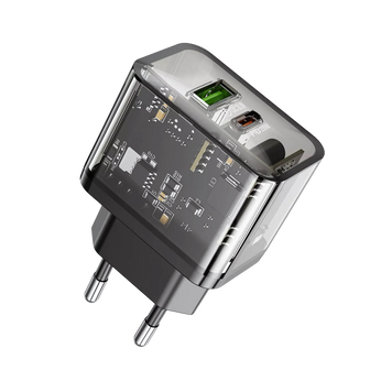 Зарядний пристрій Hoco N34 PD+QC3.0 USB+Type-C (20 Вт) 100541 фото