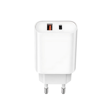 Зарядний пристрій WiWU Wi-U002 PD+QC3.0 USB+Type-C (20 Вт) 100543 фото