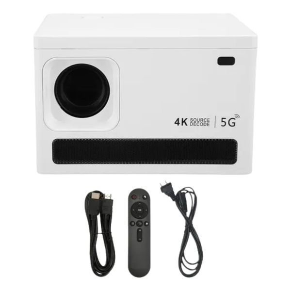 Портативний 4K HD проектор з Android 10, Wi-Fi та Bluetooth / Домашній проектор / Міні проектор / Смарт проектор  400105 фото