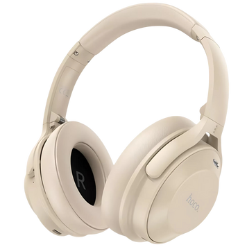 Беспроводные накладные Bluetooth-наушники Hoco W37 Gold Champagne 101032 фото