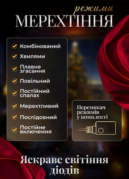 Гирлянда-штора 3х0,7 м Звезды - STAR STYLE 500116 фото