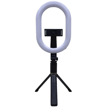 Монопод-штатив для селфі з кільцевою LED лампою Selfie Stick A8 600613 фото