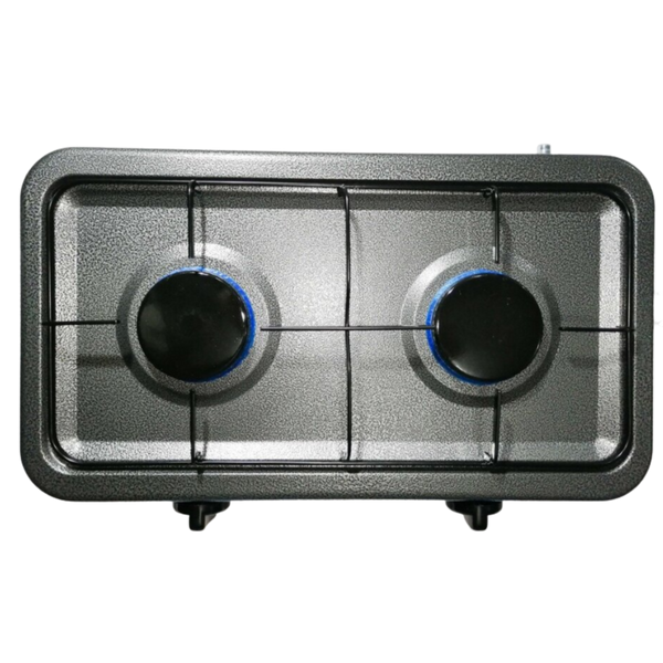 Газовая плита Domotec MS-6602 с двумя конфорками 400209 фото