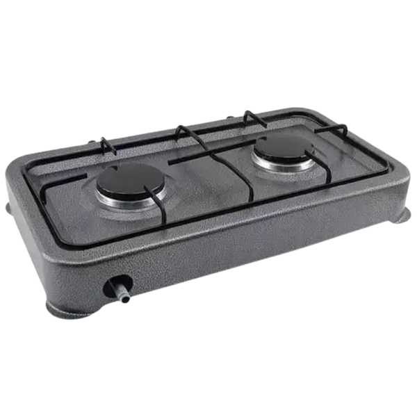 Газовая плита Domotec MS-6602 с двумя конфорками 400209 фото