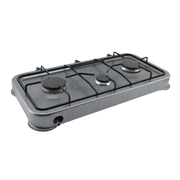 Газова плита Domotec MS-6603 із трьома конфорками 400221 фото