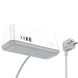 Подовжувач мережевий фільтр живлення Hoco AC23 2USB+2Type-C+3розетки 100693 фото 2