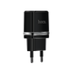 Зарядний пристрій з кабелем Lightning Hoco C12 2USB (2,4 А) Black 100602 фото 2