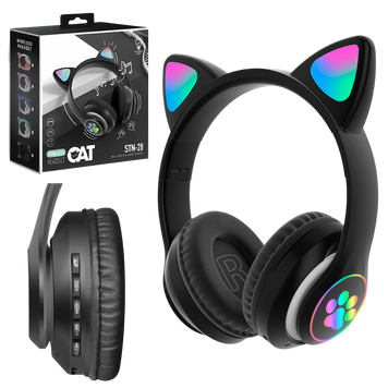 Беспроводные накладные Bluetooth-наушники TUCCI STN28 Black 101046 фото