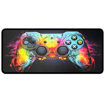 Игровой коврик для мыши джойстик 30х80 см 100883 фото
