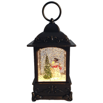 Новорічний світильник Ліхтар на батарейках 800228 фото